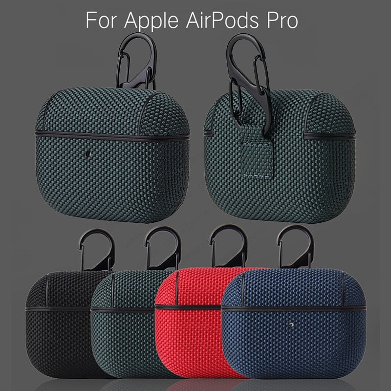 capa para airpods pro pano têxtil