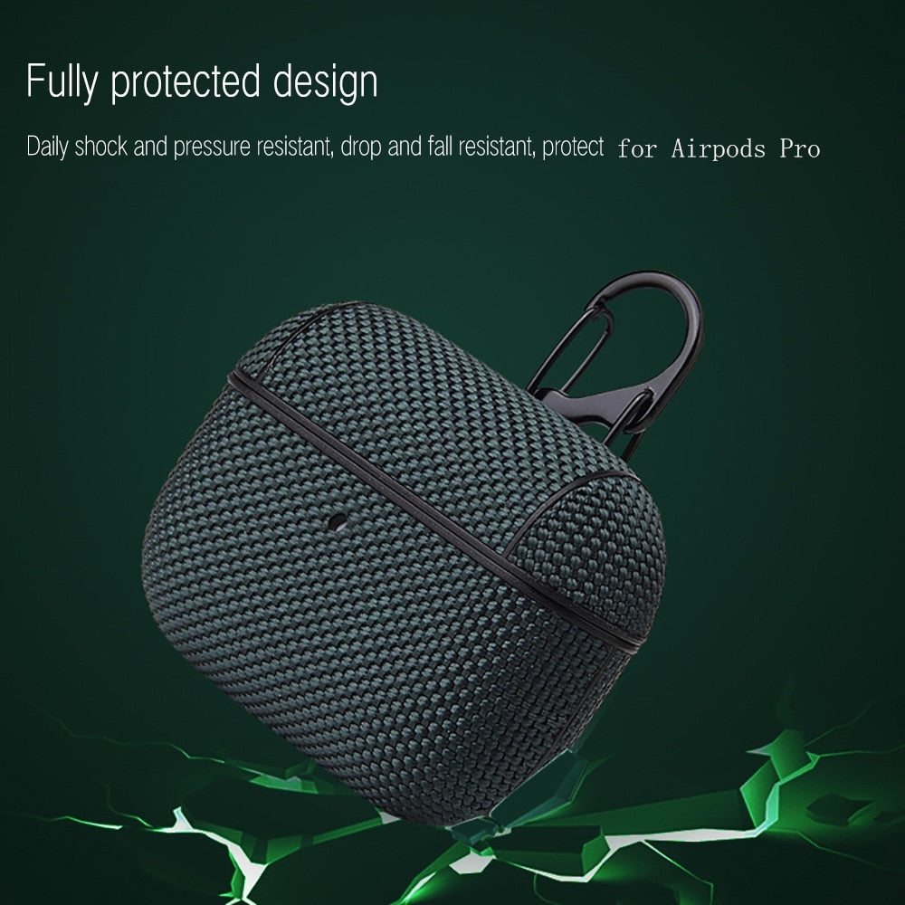 capa para airpods pro pano têxtil